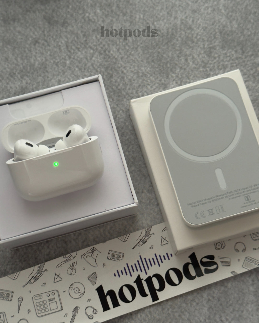 5 in 1 Hotpods Pro 2 Gen & Magcharge - Combo