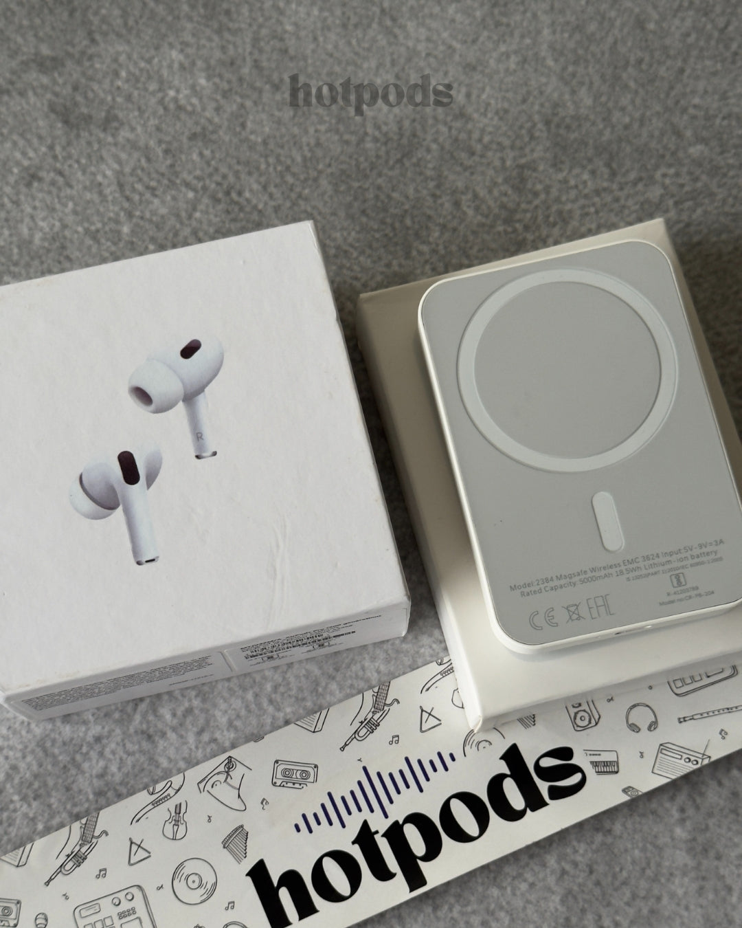 5 in 1 Hotpods Pro 2 Gen & Magcharge - Combo
