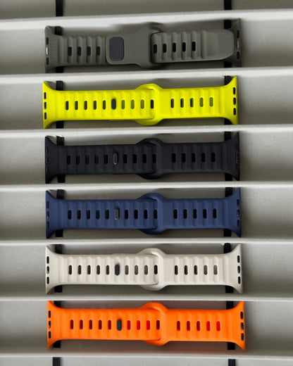 Silicon Sport Band (Black) 42mm to 49mm