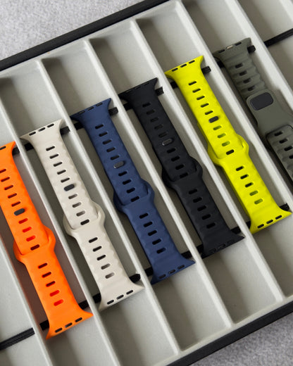 Silicon Sport Band (Black) 42mm to 49mm