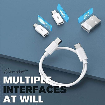 Data Cable Set Storage Box - Mobile Phone Holder