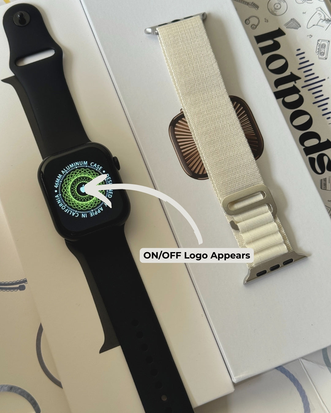 Series 10 Edge - ON/OFF Logo (Black)