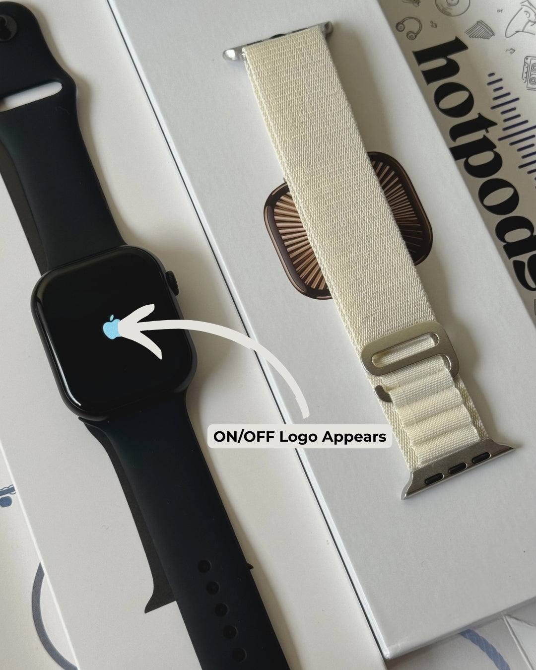 Series 10 Edge - ON/OFF Logo (Black)