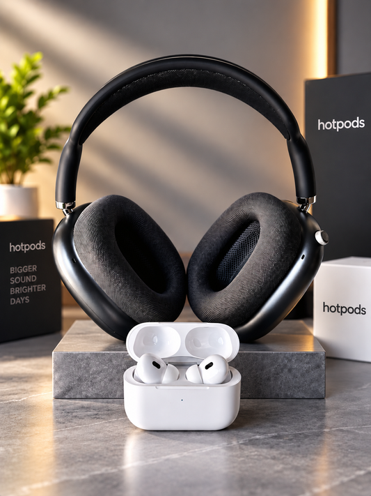 Hotpods Max & Pro 3 Combo  (Noise Control + Popup Sensor)