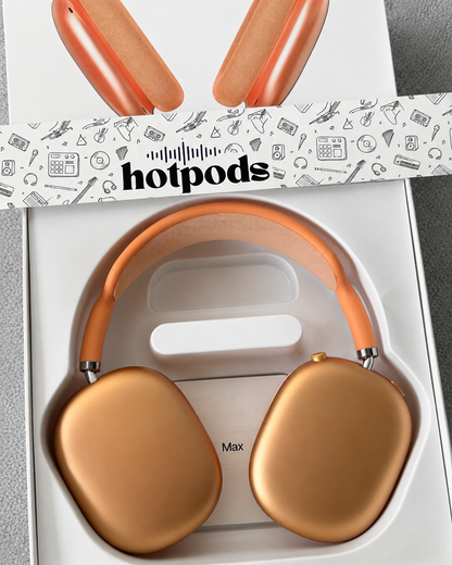 Hotpods Max (Noise Control + Popup Sensor) Orange