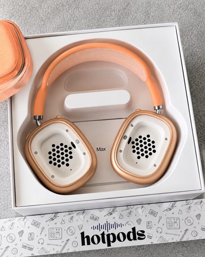 Hotpods Max (Noise Control + Popup Sensor) Orange